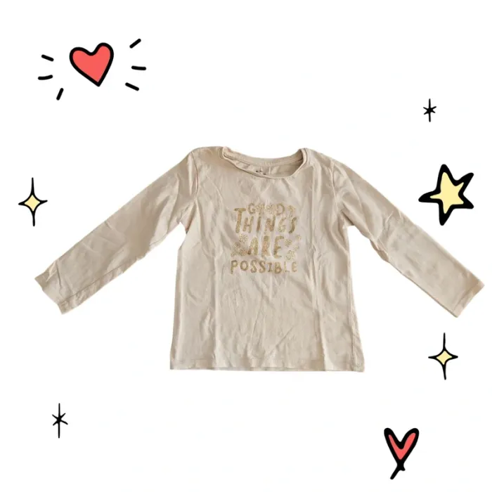 T-shirt manches longues 4 ans - photo numéro 2