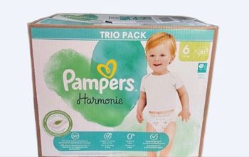 Couches Pampers harmonie taille 6