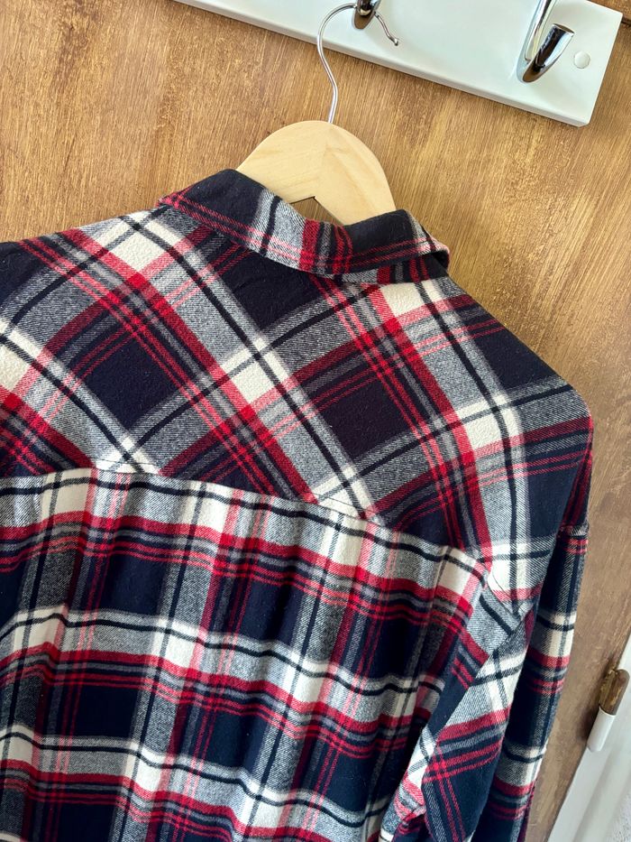 Surchemise Oversize Noir Rouge - photo numéro 5