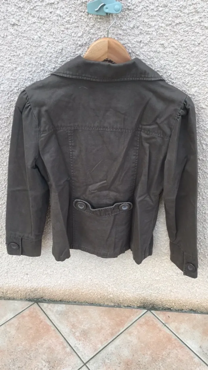Veste marron/kaki - photo numéro 2
