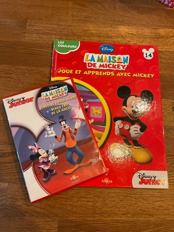 Livre Disney Junior La maison de Mickey Numero 14 avec le DVD Numéro 14