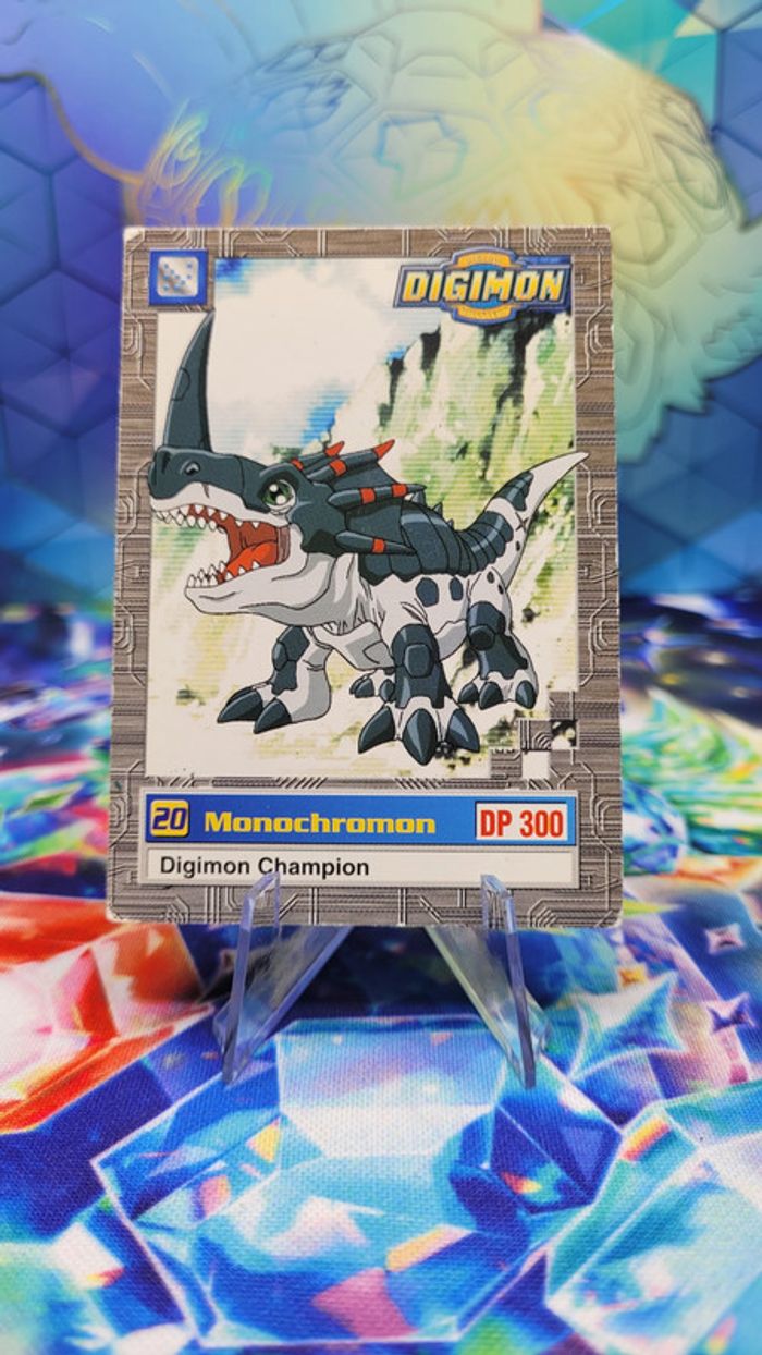 Carte Digimon Monochromon 22/34 Édition Série TV