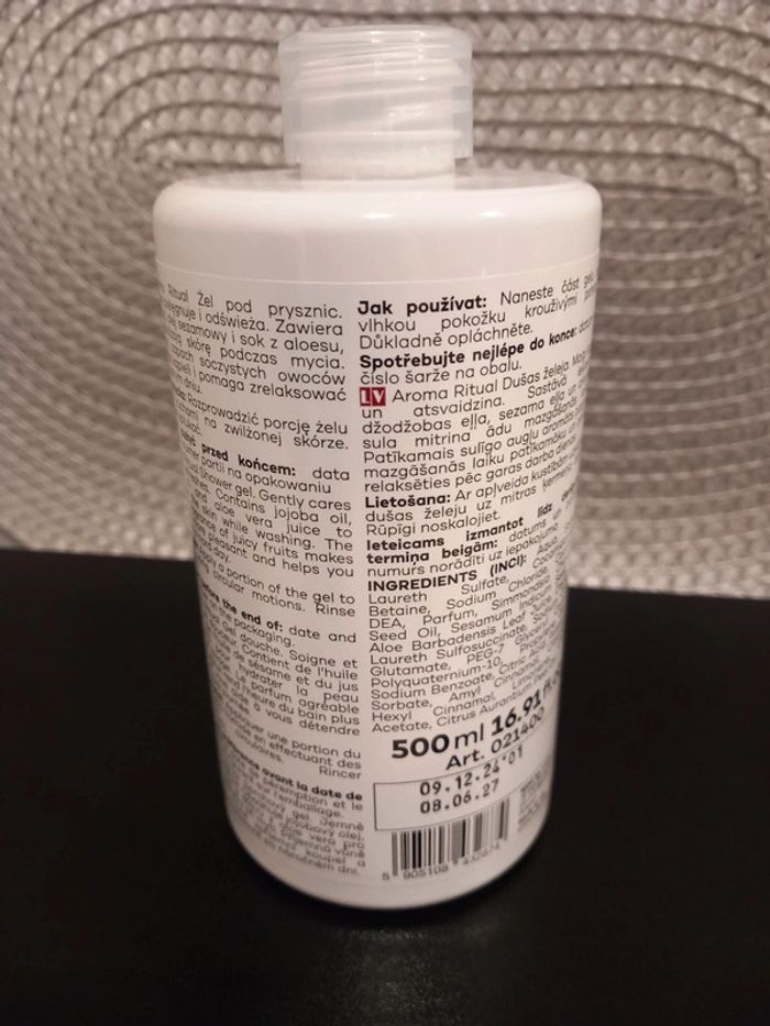 🥰 Gel douche Aroma Ritual 500ml Mihi - photo numéro 2