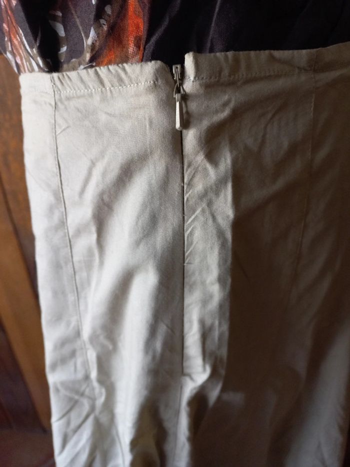 Jupe longue beige - photo numéro 5