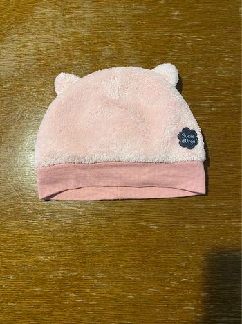 Bonnet rose sucre d’orge
