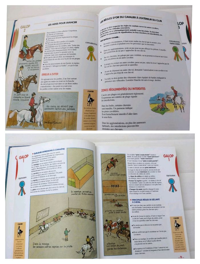 Manuel équitation galop 1 à 4 - photo numéro 3