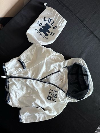 Coupe vent veste légère avec sac Lulu 18 mois