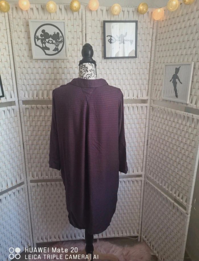 💕Superbe robe droite June d'Etam en viscose multicolore - femme taille 38 - style chic et moderne💕 - photo numéro 2