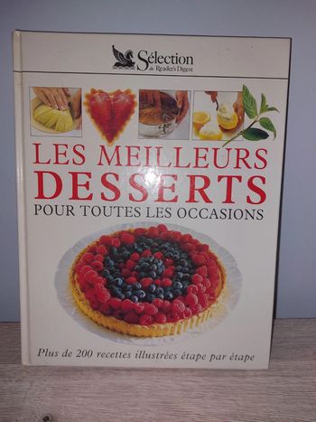 Livre les meilleurs desserts pour toutes les occasions