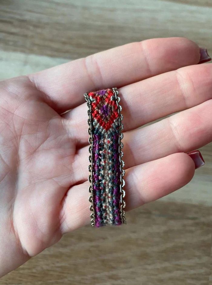 Bracelet  tissu - photo numéro 4