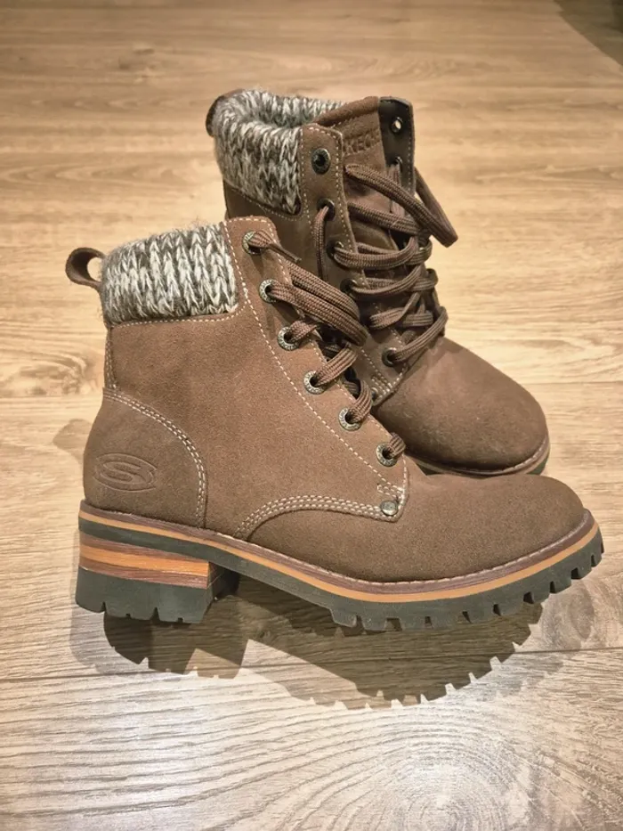 Bottines marron 37,5 neuves