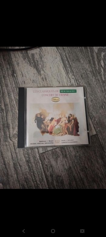 Cd les classiques de Vertbaudet concert de vienne
