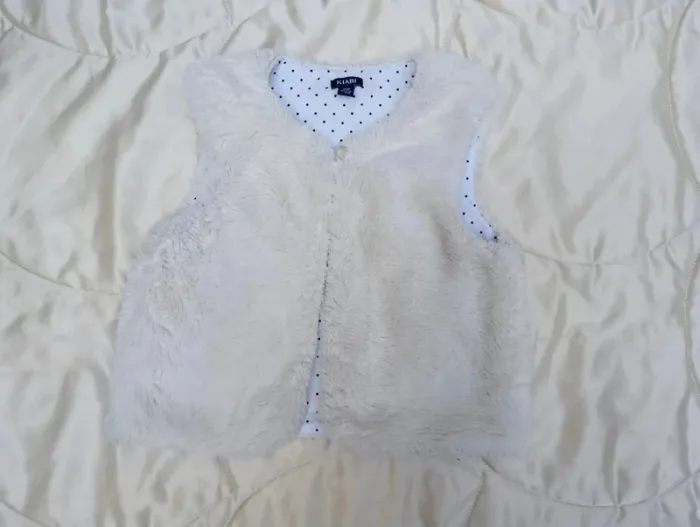 Veste sans manches blanche polaire 3 ans Kiabi