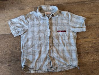 Chemise manche courte carreaux catimini