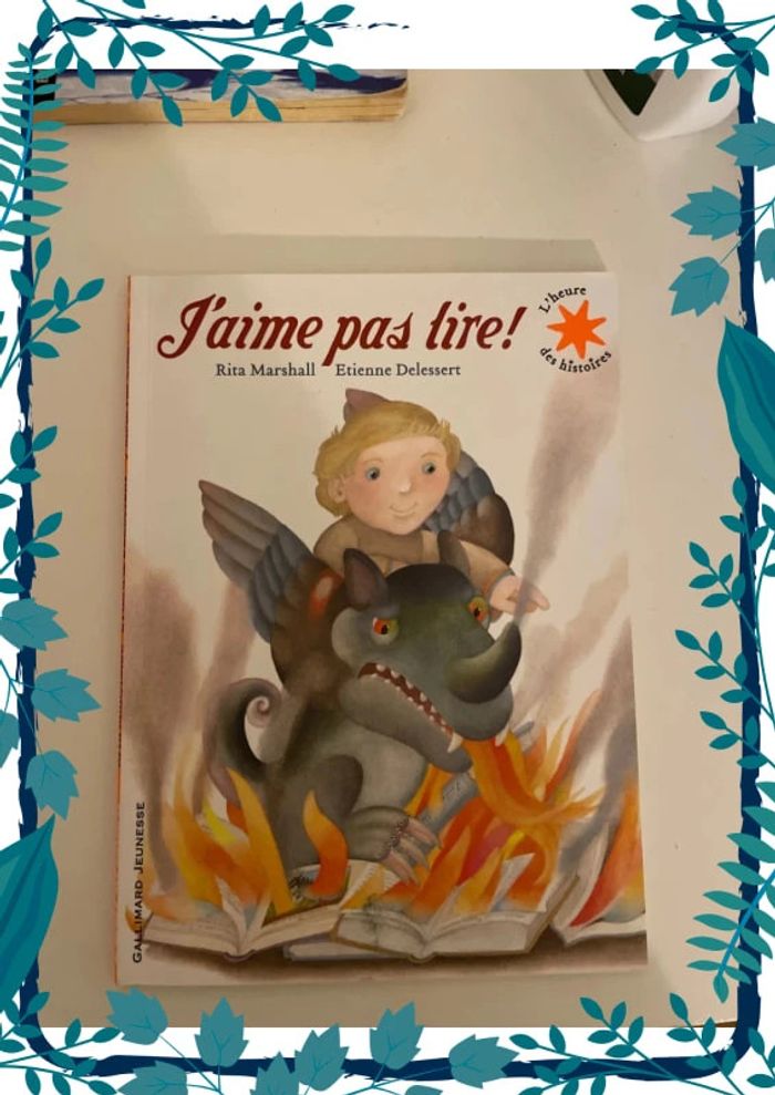 Album jeunesse « j’aime pas lire »