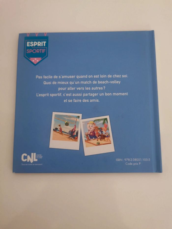 Livre esprit sportif la partie de beach volley hachette jeunesse - photo numéro 2