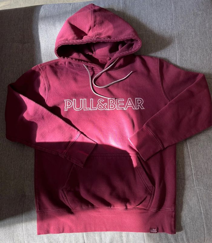 Sweat à capuche unisexe Pull & Bear