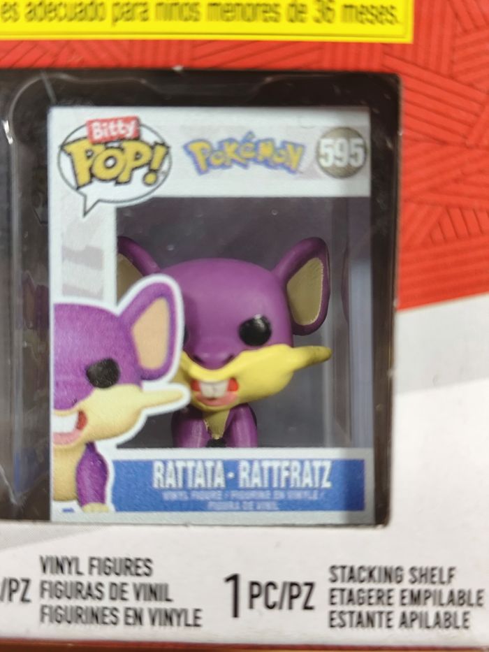 Bitty Pop! Pokémon - Pack de 4 Figurines (Charmander, Jolteon, Lapras, Rattata) - photo numéro 5
