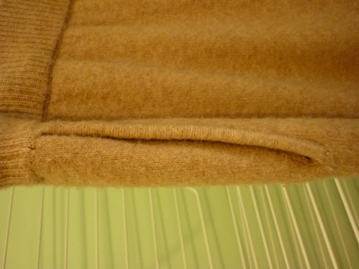 Pantalon droit extensible beige camel Anne Weburn - photo numéro 3