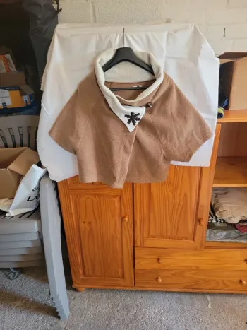 Poncho polaire taille unique