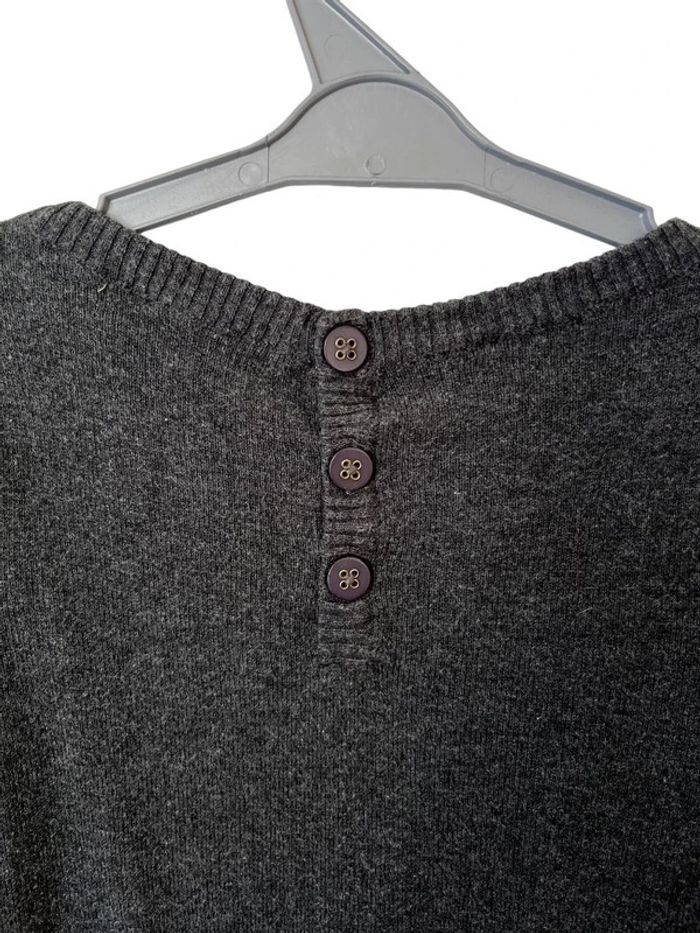 Robe grise à manches longues effet “2 en 1” - La Redoute 6 ans (114cm) - photo numéro 5