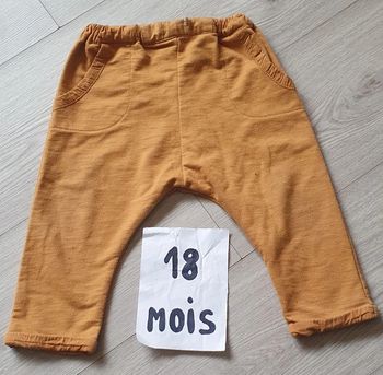 Pantalon legging sarouel 18mois garçon 77/82cm 11kg