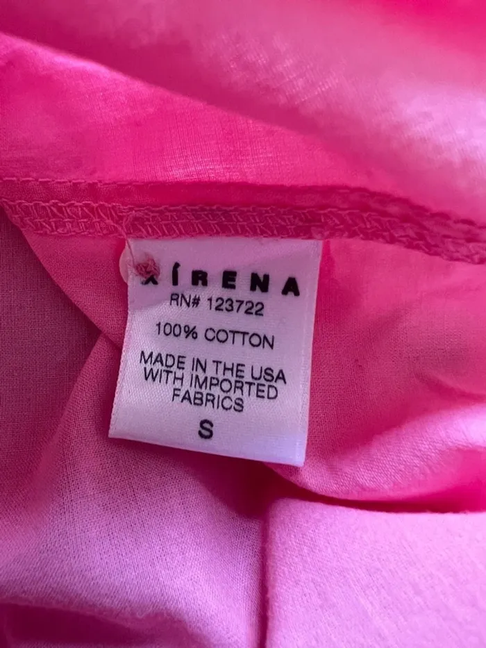 Xirena pink beau shirt size S - photo numéro 6