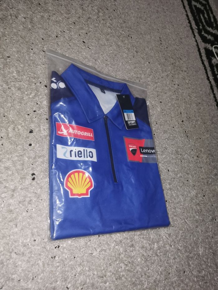 Polo Ducati Lenovo Team – Motorsport Racing – Taille M - photo numéro 5