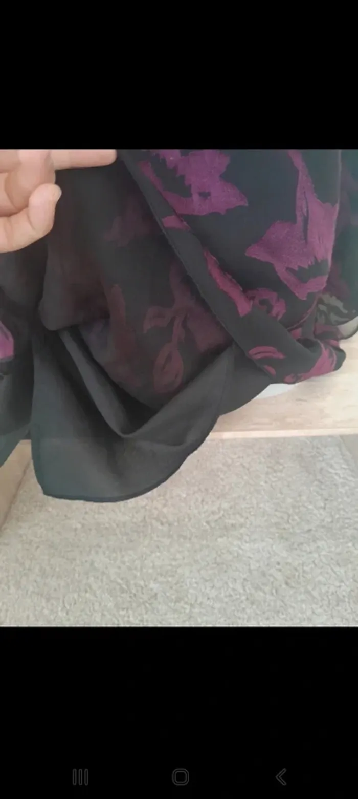 Blouse manches 💫Bleu Bonheur 💫Taille 46 - photo numéro 3