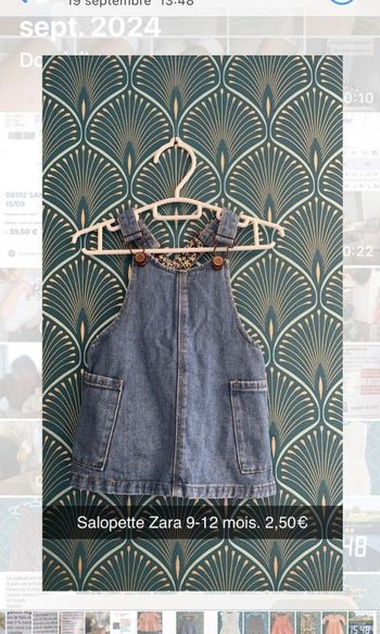 Salopette zara
