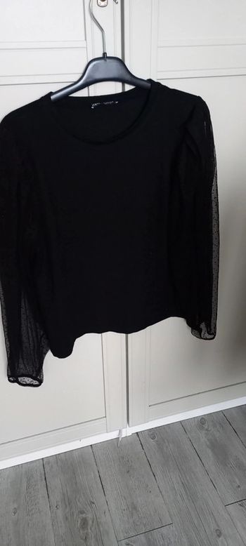 Tee-shirt manches longues bouffantes