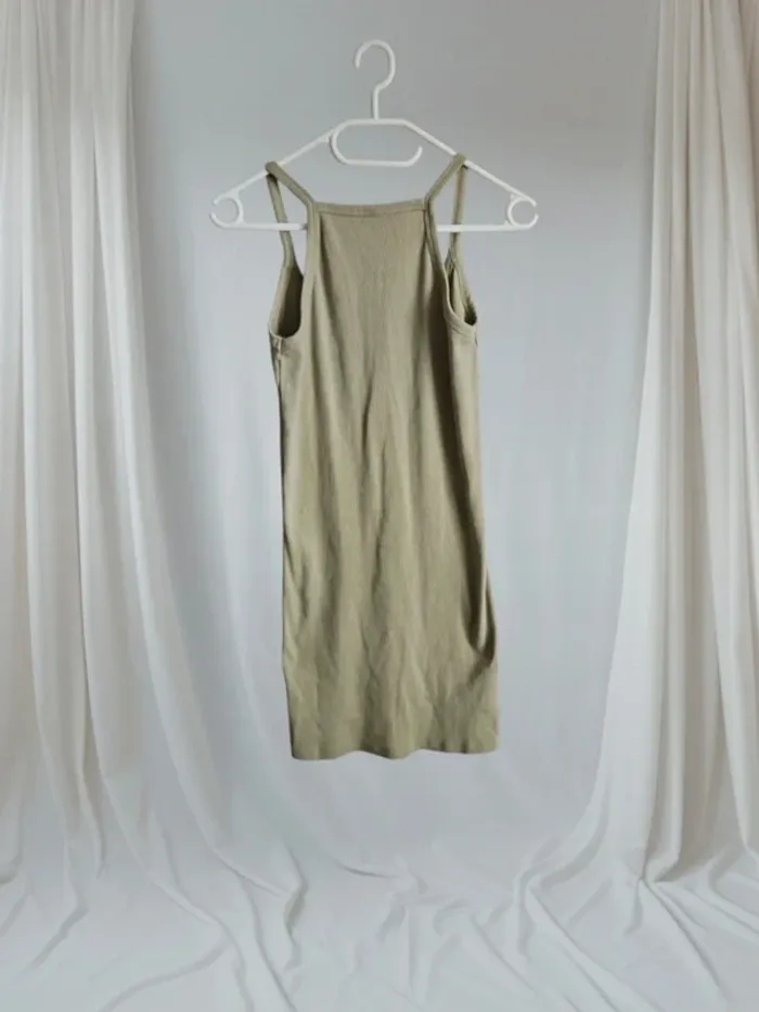 Robe moulante kaki taille 36 - photo numéro 2