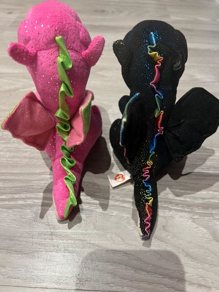 Lot peluches dragons TY - photo numéro 3