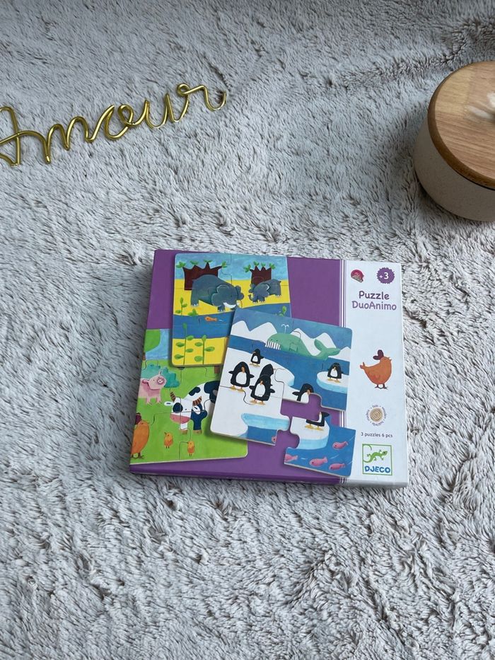 Puzzle duo Animo - Djeco