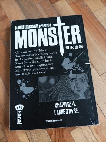 Manga monster numéro 4 Kana 