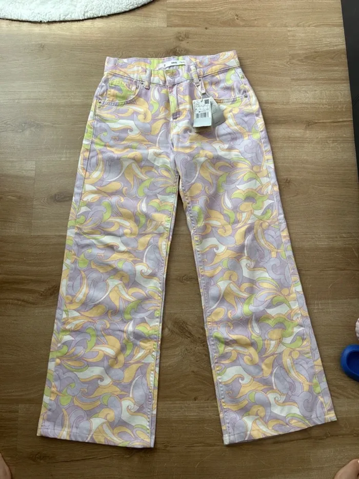 Jeans coloré mango