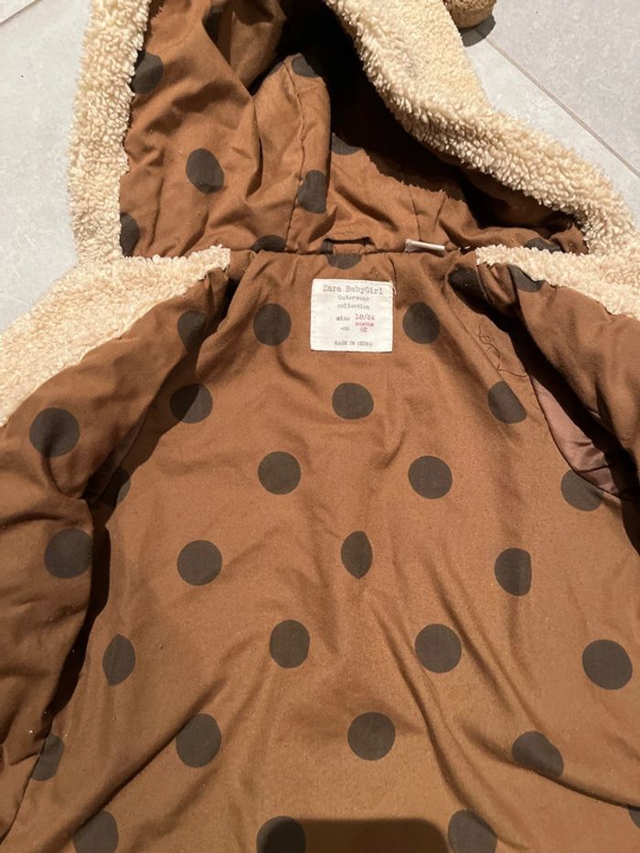 Manteau moumoute à capuche - photo numéro 3