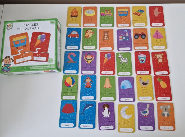 Puzzle de l'alphabet - photo numéro 2