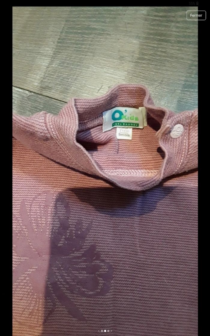 Lots de 3 tee shirt manche longue - photo numéro 6