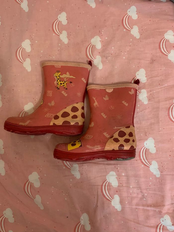 Botte pluie girafe  taille 29 - photo numéro 2