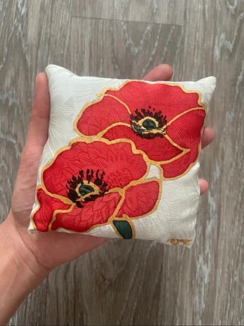 Lavandin petit coussin à fleurs