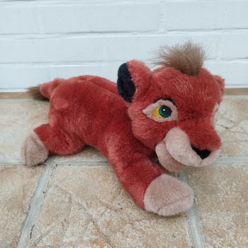 Peluche Disney Le roi lion Kovu vintage 