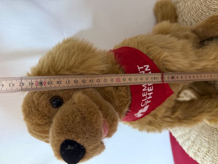 klement tekan golden retriever - chien en peluche - photo numéro 3