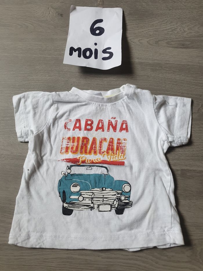 Maillot t-shirt 6mois garçon