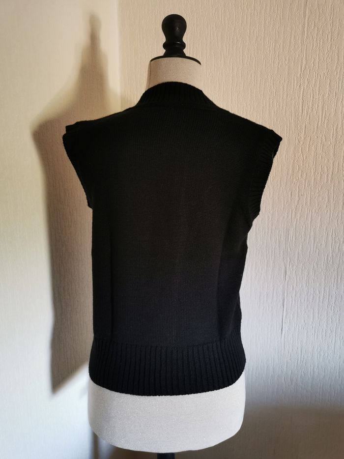 Pull sans manches marron foncé Burton - photo numéro 4