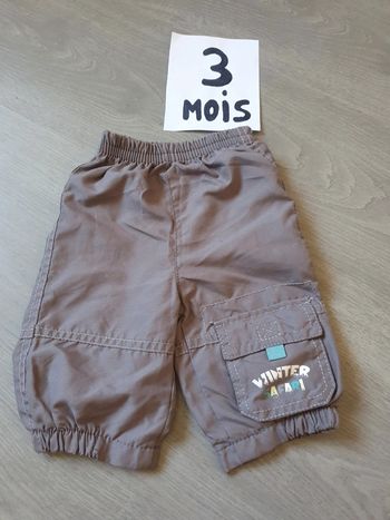 Pantalon 3mois garçon