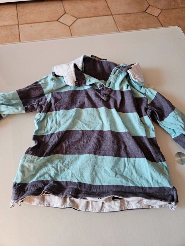 2 t-shirts manches longues - photo numéro 3