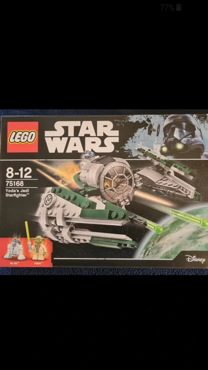 Vends lego Star Wars Chasseur Yoda.