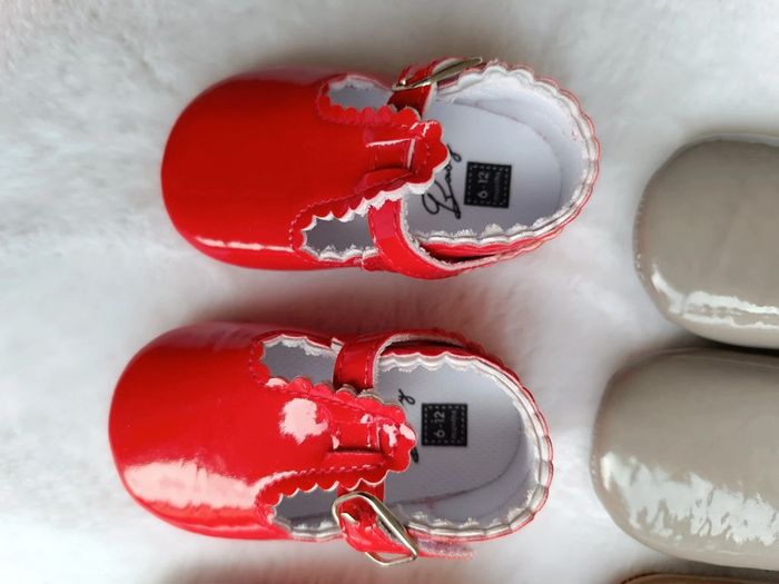 Lot de chaussures bébé fille - photo numéro 5