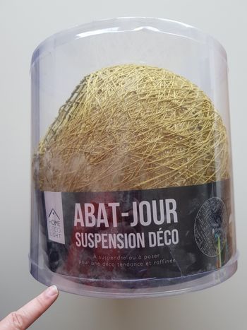 Home Deco Light - Abat-jour à suspendre ou à poser - Neuf !